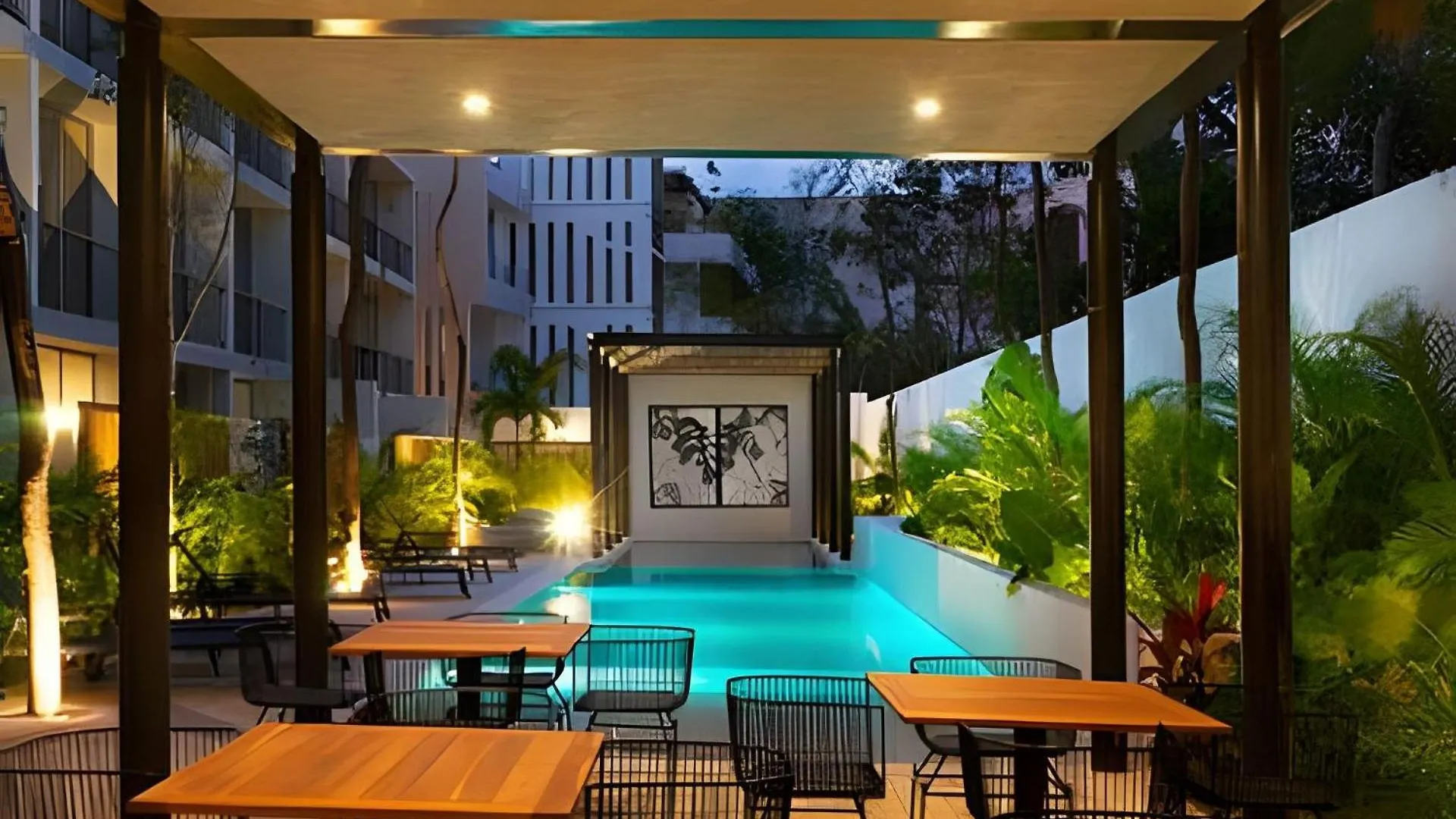 Piscina Privada Con Gran Comodidad. Tulum Mexico